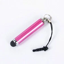 Pink Extendable Mini Stylus Touch Screen LCD Display Pen Compact for Smartphones