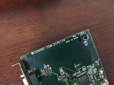 1PC CONTEC COM-2(PCI)H No:7189 Capture Card