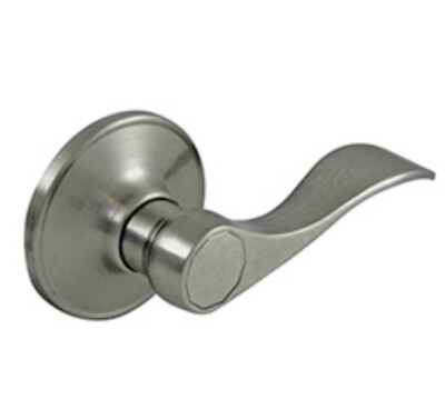 Maintenance Supply HQ Satin Nickel Wave Lever Passage Door Handle.MSH 550324