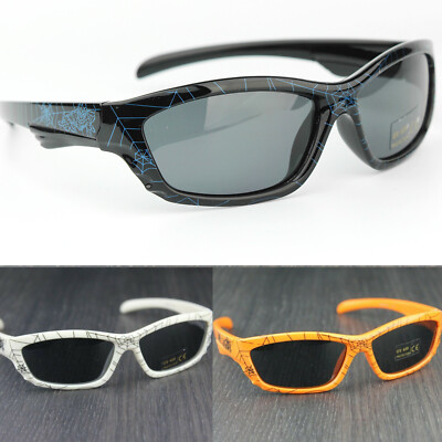 Spider Web Sports Shield Light Flex Frame Polarized UV400 Sonnenbrille