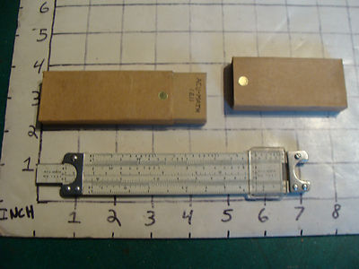 Vintage Pocket SLIDE RULE: ACU-MATH # 1240 in made box, CLEAN | eBay