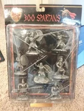 *CONTE' GREEK HOPLITE WARRIORS, COLLECTIBLES (7 FIGURE SET # 9 SILVER) 65MM Sc*