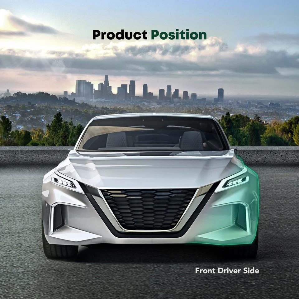 Soporte de parachoques de plástico del lado del conductor delantero para Honda Insight 2010-2014 71190TM8A01 Foto 3 de 4