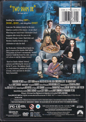 入手不可能！ウルブズ THE OFFICIAL HISTORY 160分DVD THE ADDAMS FAMILY (DVD 2000) (B4) 97363268949| eBay
