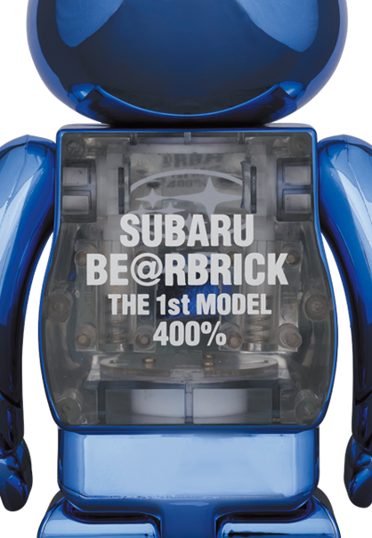 MEDICOM TOY BE@RBRICK SUBARU 400% The 1st Model Metallic MEDICOM TOY BE@RBRICK SUBARU 400% The 1st Model Metallic