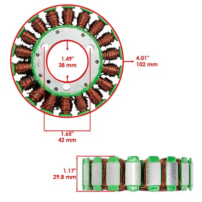 Stator for Kawasaki Vulcan 750 VN750 86 1987-2006 Motorcycle