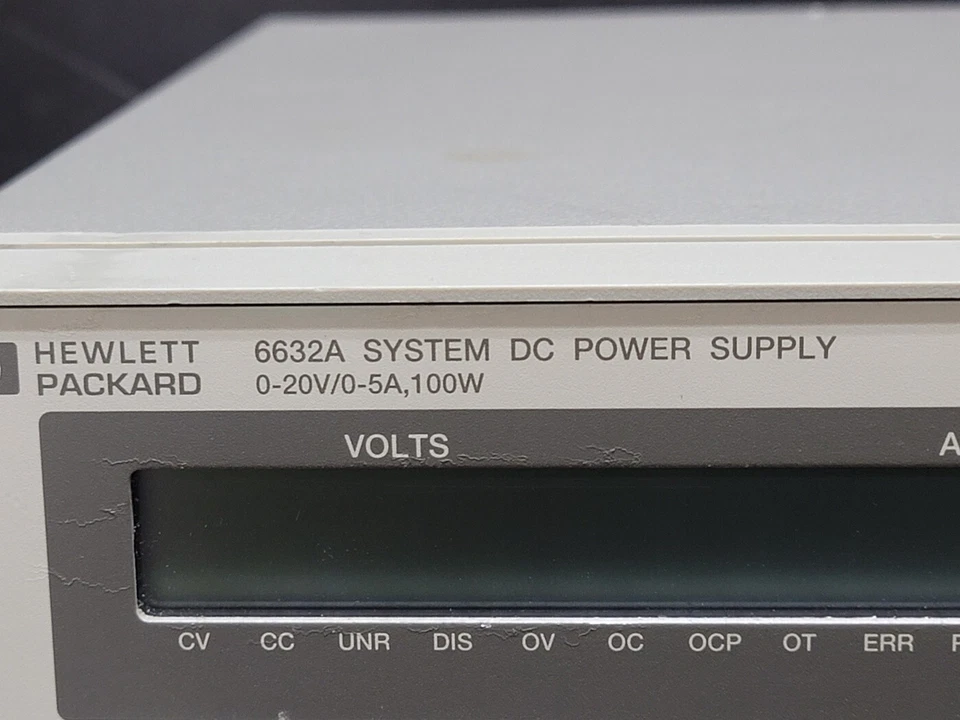 HP 6632A: System DC Power Supply, 0-20V/0-5A, 100W (6121) - Image 2 of 4