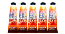 5 BATH BODY WORKS SWEET CINNAMON PUMPKIN SHEA BUTTER HAND CREAM 1 FL OZ NEW