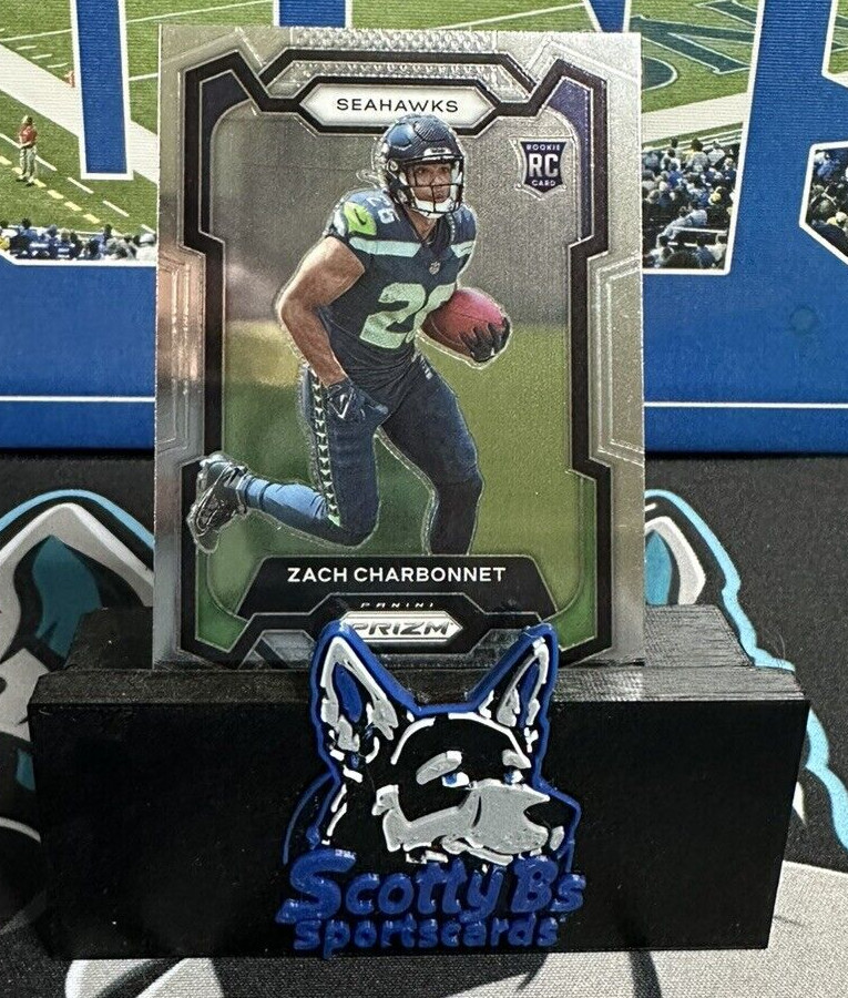 2023 Panini Prizm Rookie #392 - Zach Charbonnet (RC) - Seattle Seahawks