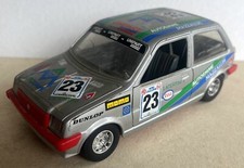 Burago cod 0194 Metro MG Turbo n° 23 Autoemme Mazzalupi 1/24ème