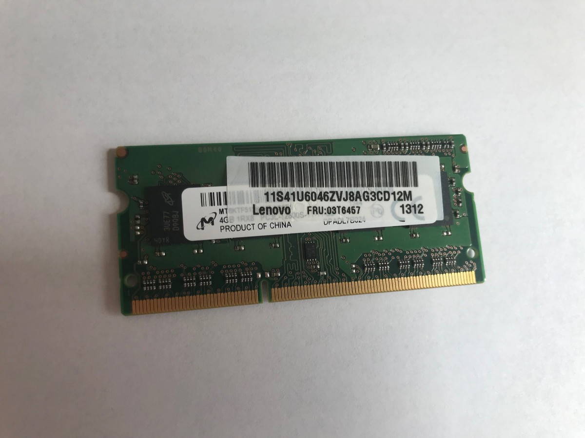 Ddr3 4gb Ddr3 1600 Fru 03x6656 Ramaxel 4GB 1Rx8 PC3L-12800S-11-11