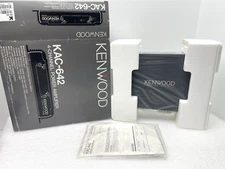 KENWOOD 4 CHANNEL POWER AMPLIFIER 4 OHM 40W x 4 90W x 2 KAC-642 VINTAGE 90s NOS