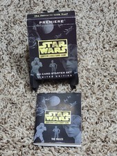 STAR WARS CCG 1995 Vtg. Premiere Limited Ed. 60 Card Starter Set