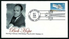 USA, SCOTT #3783, EVENT COVER - BOB HOPE 100th BIRTHDAY, WRIGHT FLYER, YEAR 2003