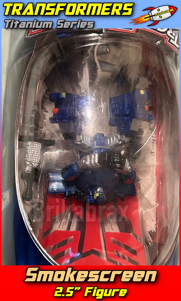 Transformers Titanium Series Smokescreen Die-Cast Metal & Plastic Figure New - Image 2 of 4