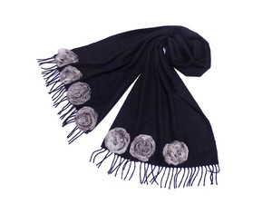grey fendi scarf