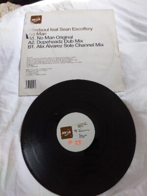 Hardsoul Feat Sean Escoffery No Man Dub Sole Channel 12'' Vinyl Record