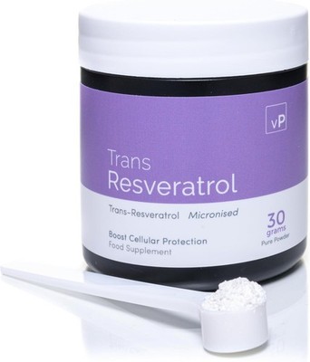 Trans-Resveratrol 30 Gramm Pulver · von Drittanbietern geprüfte Ergänzung