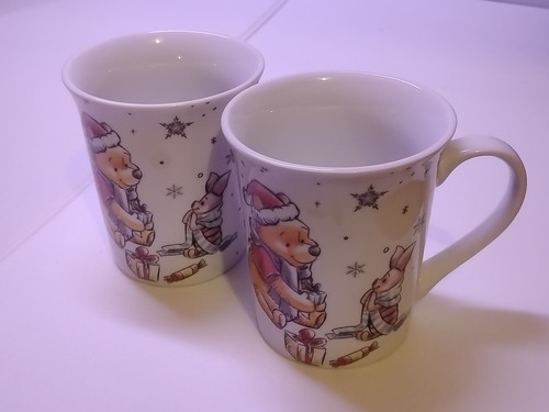 Disney Winnie The Pooh Cups (2) Pooh & Piglet