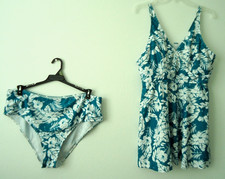 Summer Women's Swimsuit Stretch 2 pc Plus Size-3XL