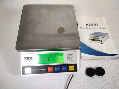 Amput RESHY 457 Electronic Digital Lab Scale - Professional Grade Complete NICE