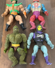 Vintage MOTU Battle Armor Skeletor Mattel Action Figure Lot of 4