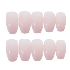 Artificial Set 24 Pcs Easy Apply for Women Nail Art