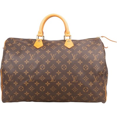 Louis Vuitton Monogram Canvas Speedy 40 Handbag Tasche