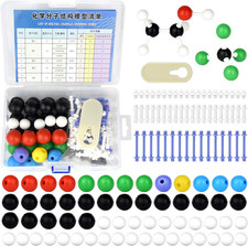 136Pcs Organic Chemistry Molecular Model Set for Student and Teacher Inorganic