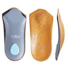 Orthotic Inserts 3/4 Length for Whole Foot , Half Plantar Fasciitis with Meta...