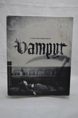 VAMPYR - CRITERION COLLECTION BLU-RAY MOVIE + SCREENPLAY, B&W GERMAN/ENG. SUBT.
