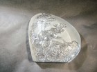 Etched Glass Moose Display, Very Heavy Excellent Condition — photo 10