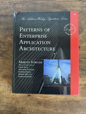 Addison-Wesley Signature Series (Fowler) Ser.: Patterns of Enterprise...