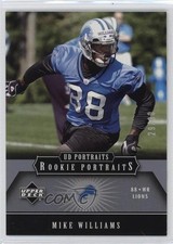 2005 Upper Deck Portraits Rookie Platinum 29/30 Mike Williams #200 9cf