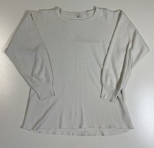 Vtg Heat-Lok Thermal Waffle Knit Sz XL Grunge Long Underwear Made In USA 80s