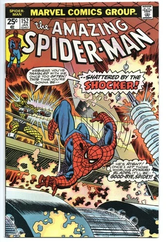 THE AMAZING SPIDER MAN vol 1 #152 MVS INTACT Jan 1976 MARVEL comic US book VF/NM