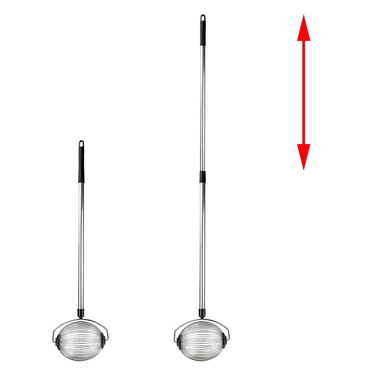 ZOYDP Apfelsammler Mit Teleskopstiel - Rollsammler Für Obst & Nüsse Ohne Bücken