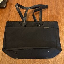 Briggs  Riley Travel Tote WB312-4 Black Nylon Leather Laptop Carry On Bag 20  