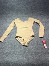 CAPEZIO LEOTARD LONG SLEEVE SIZE CH/L