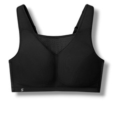 Glamorise Sport Women  s No-Bounce Camisole Elite High Support Sports Bra Black