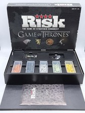 Risk Game Of Thrones Skirmish Edition Collectors Board Game Complete Pre-Owned