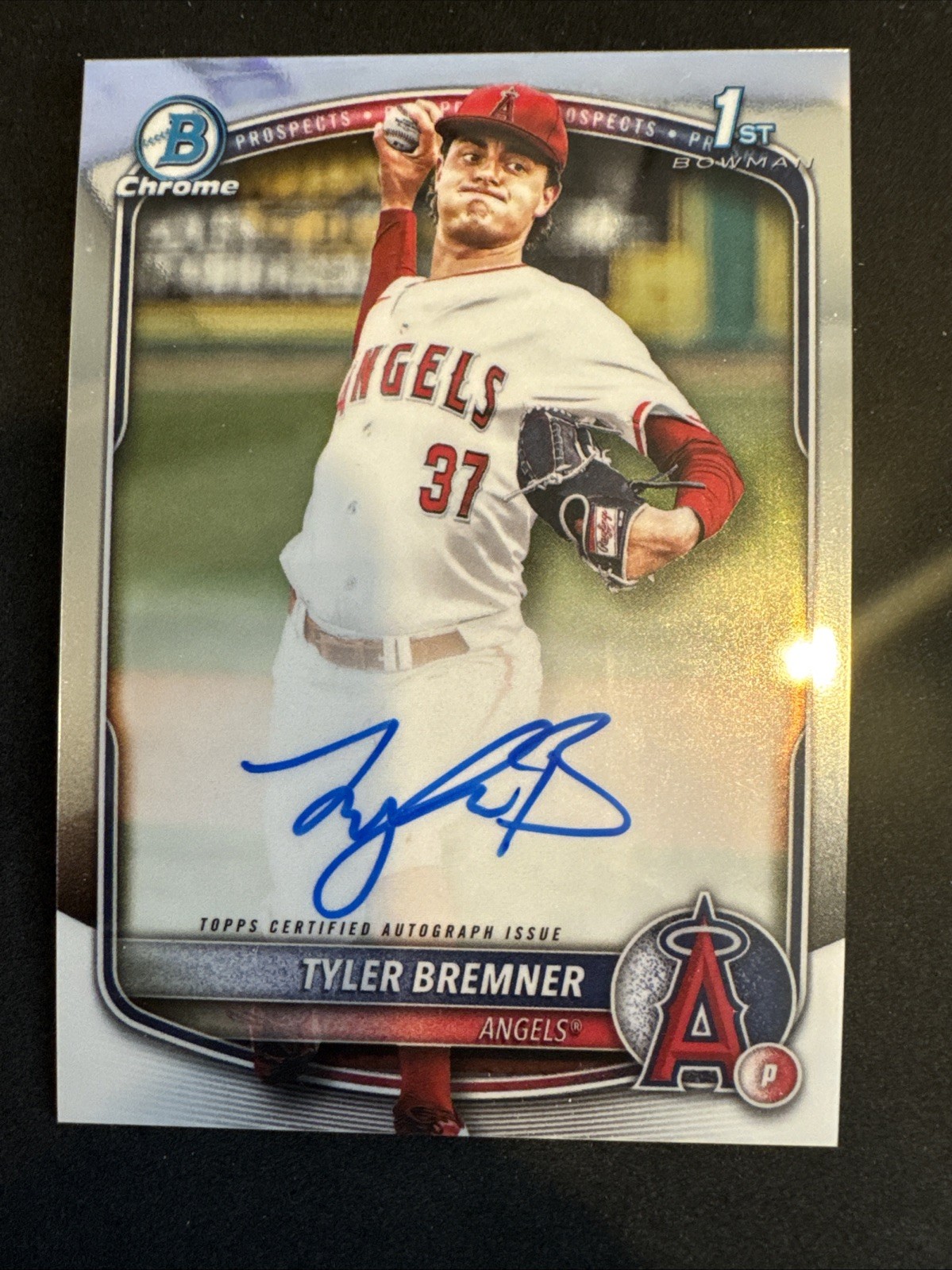 2025 Bowman Draft Chrome 1st Bowman Auto Tyler Bremner #CPA-TB