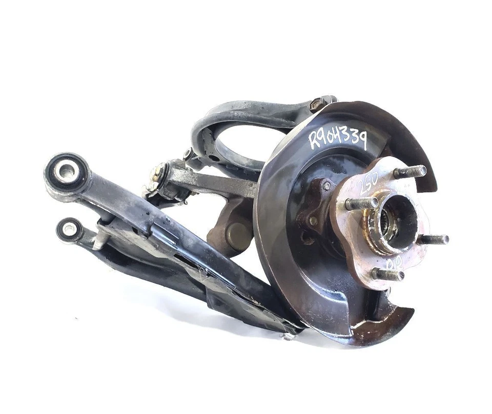 Nissan 240SX 1991 1992 1993 OEM trozo de nudillo trasero derecho con brazos de control Foto 3 de 4