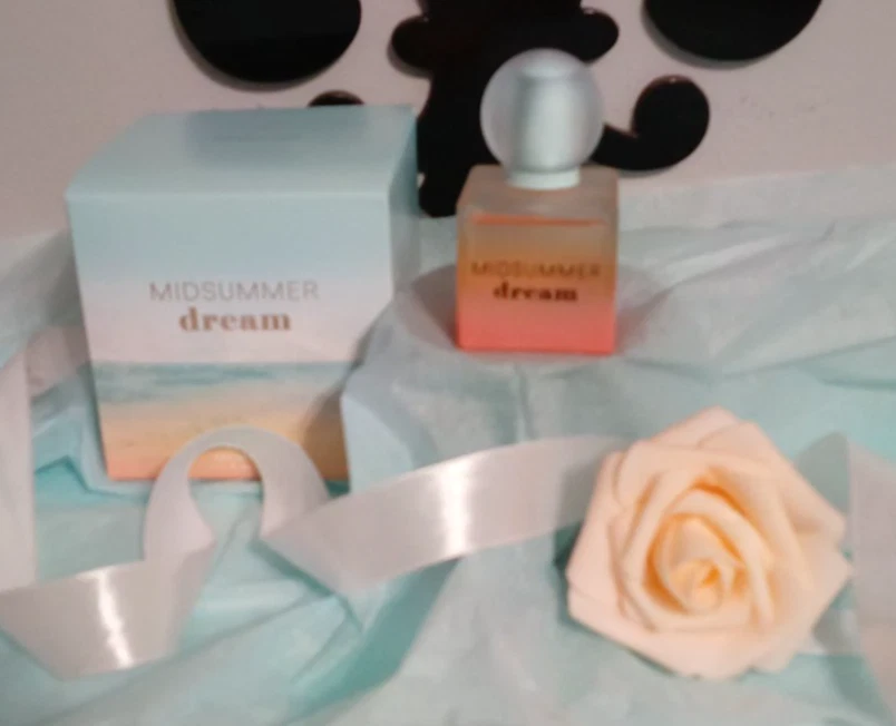 Raro Bath & Body Works Midsummer Dream eau de parfum y 4 piezas ¡bolsa de regalo para el cuidado corporal!! Foto 2 de 4