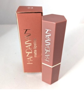 Handaiyan Velvet Matte Lipstick Shade 03 (H1001) Long-Lasting   New in Box