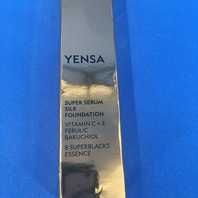 Yensa Super Serum Silk Foundation, 8 SuperBlacks Deep Golden