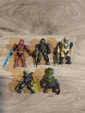 Mega Construx Halo UNSC ODST Tan CQB Spartan Red Spartan Scout Grunts Jackal Lot
