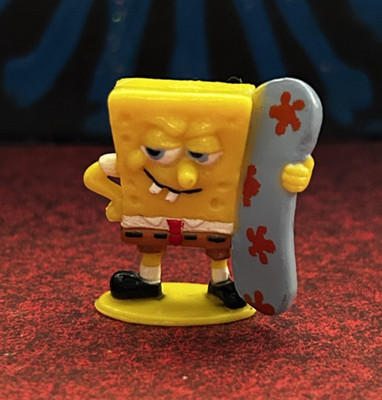 SpongeBob mit Snowboard, Fremdfigur , Spongebob Schwammkopf, Viacom, sammeln
