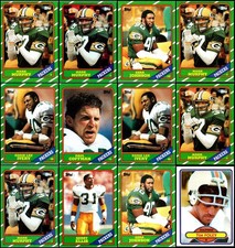 1986 Green Bay Packers (41) Card Lot - LIMITED EDITION – RARE GEM