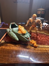 Vintage MOTU He-Man and Wind Raider - never missed leg day ! 🤣